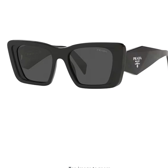 Prada Women's Black Square Sunglasses - Picture 1 of 15